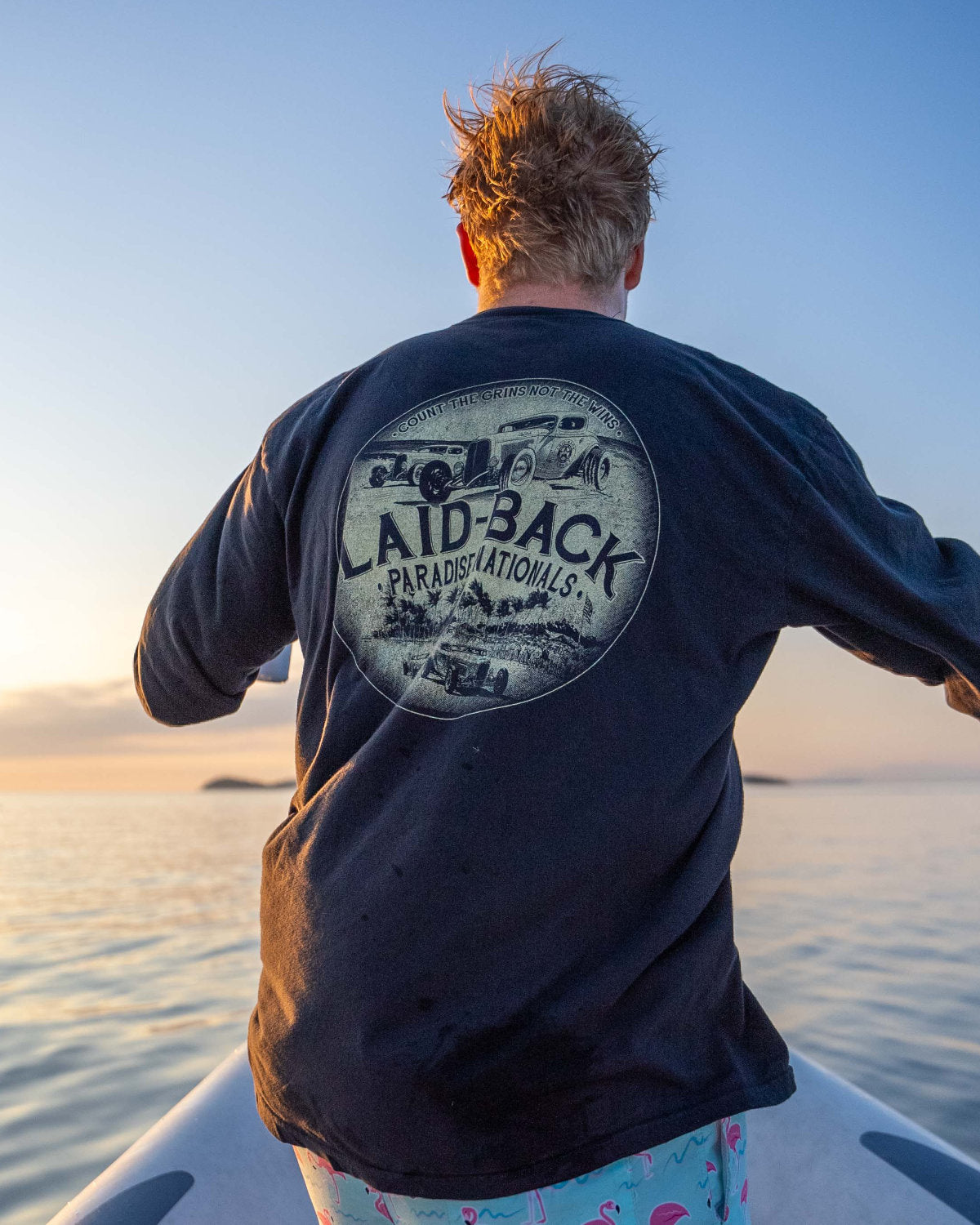 Boxcar Vintage Race Long Sleeve T-Shirt