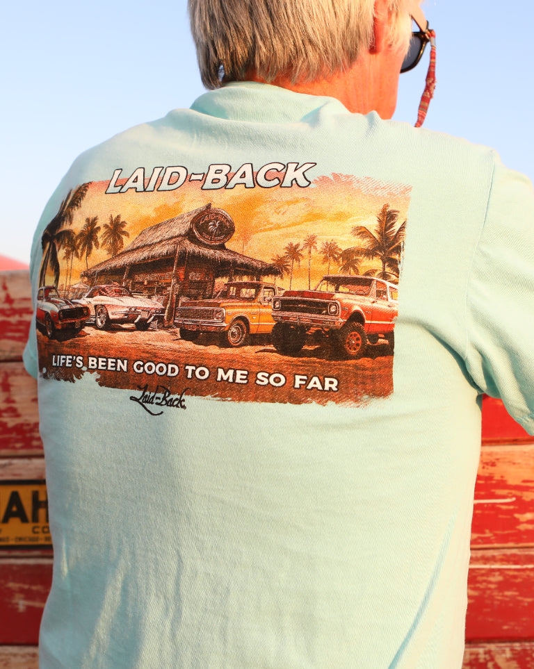 Chevy Tiki Shack T-Shirt - Laid-Back