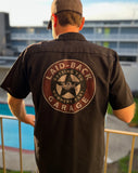 Garage Star Black Mechanic Shirt - Laid-Back