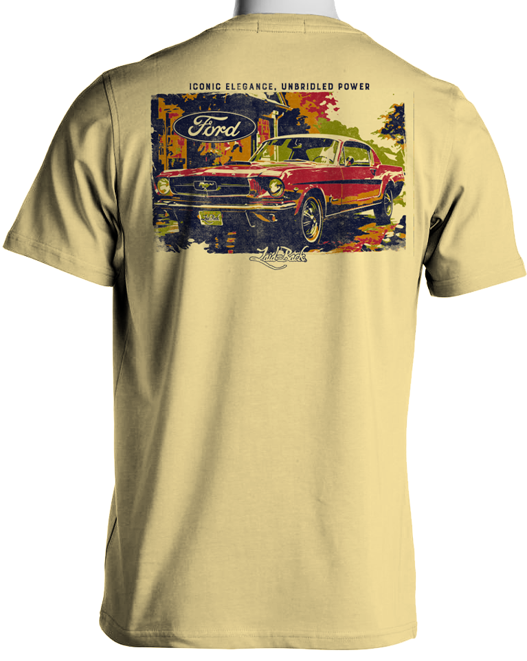 Chaos 65 Mustang Fastback T-Shirt - Laid-Back