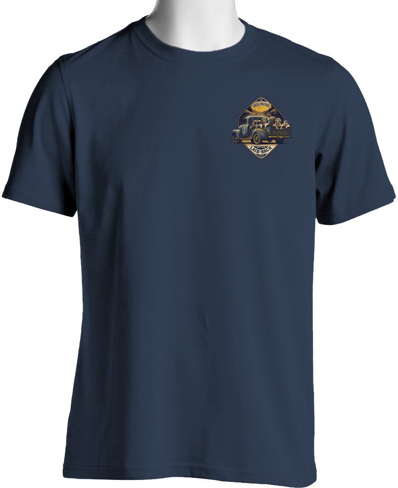 Harvest Truck Dogs Lake T-Shirt - Laid-Back