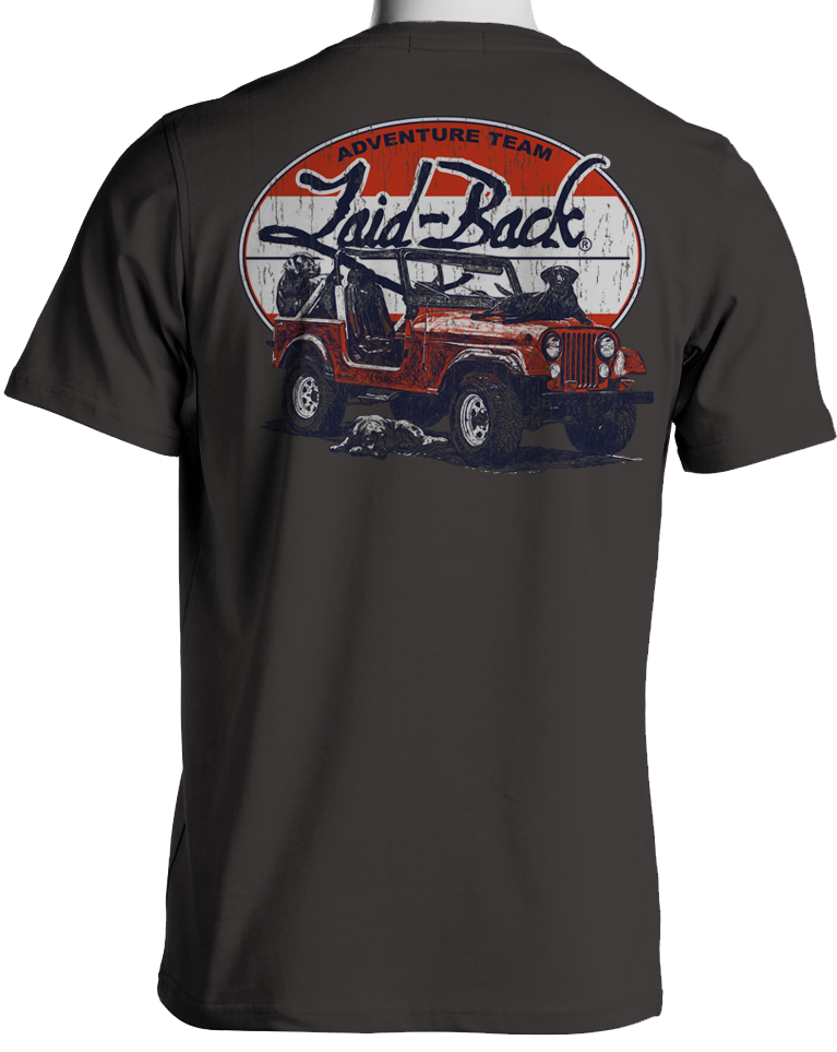 Halfway 4X4 Dogs T-Shirt - Laid-Back