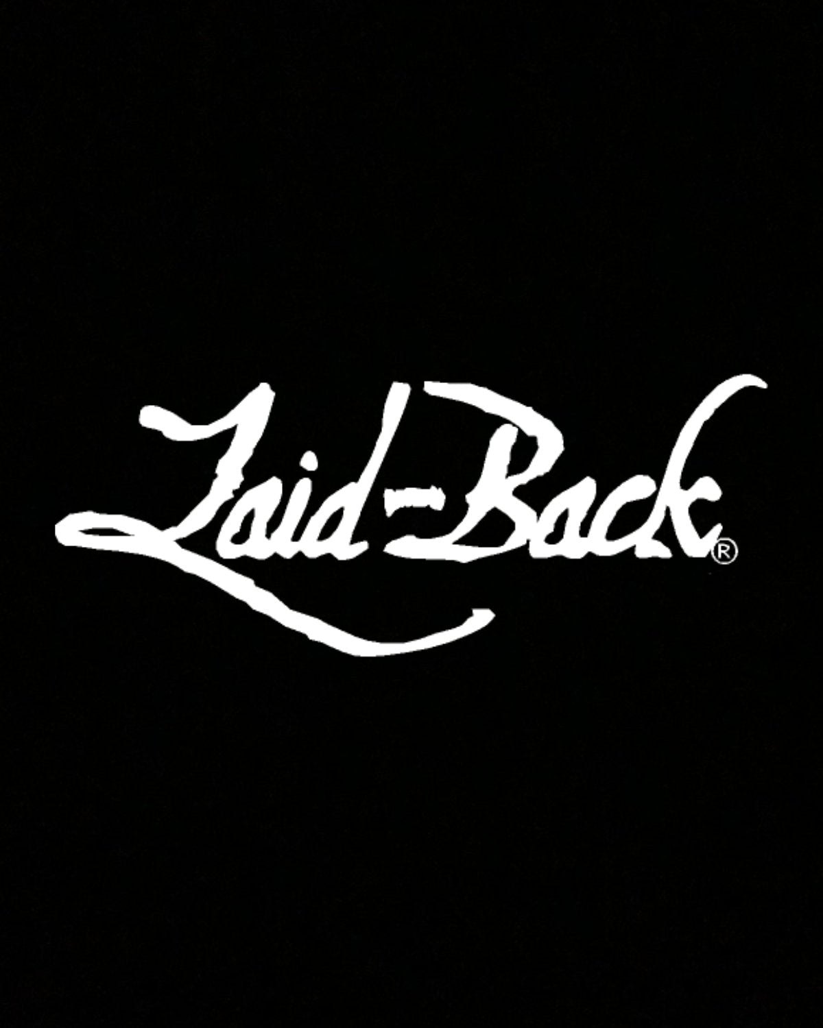 LB Logo White Decal 18” Die Cut Sticker