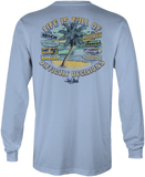 Palm Decisions Long Sleeve Performance Shirt - Laid-Back