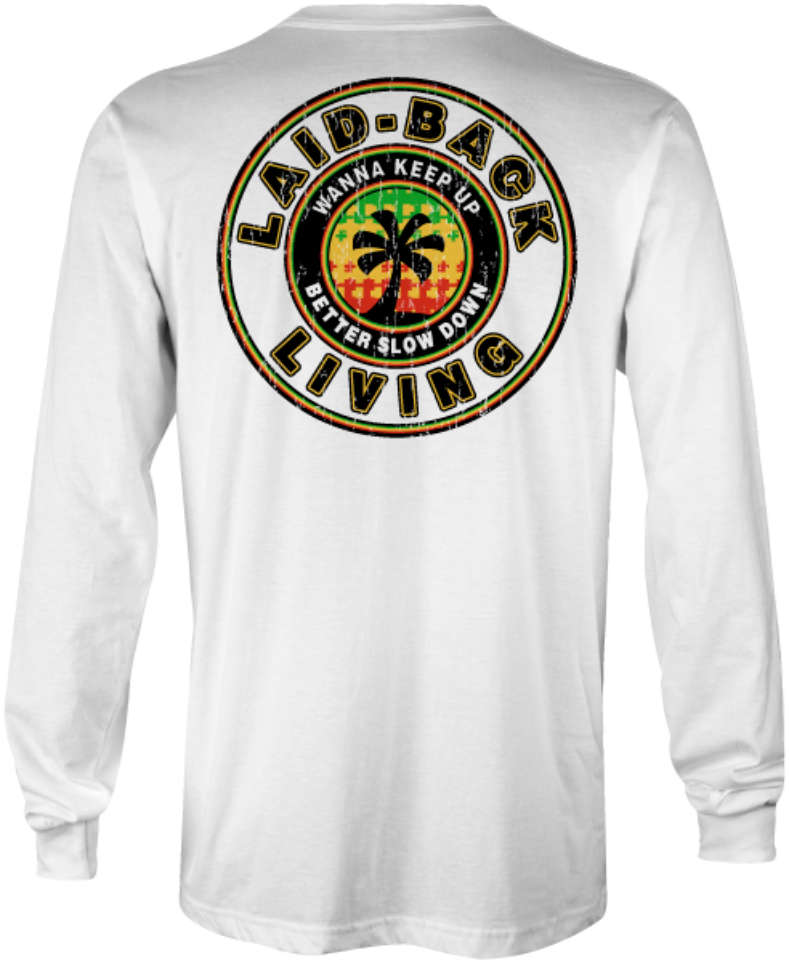 Palm Star Long Sleeve Performance Shirt - Laid-Back