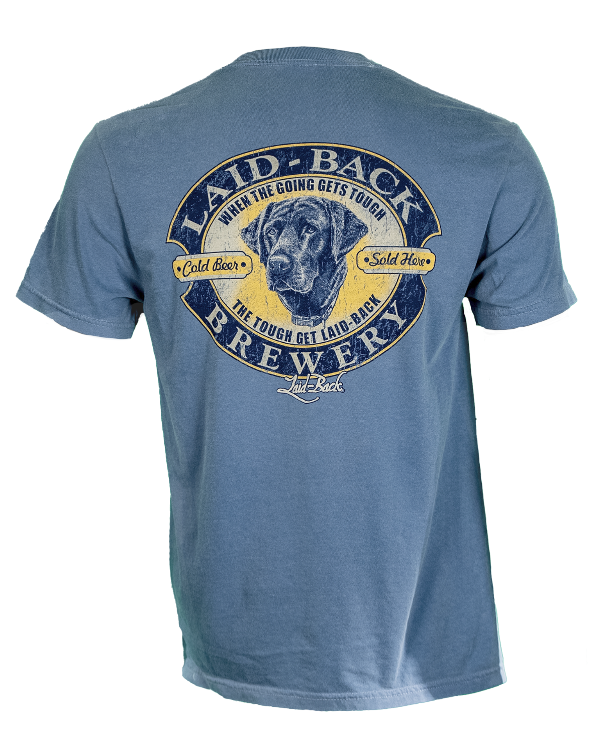 Tough Black Lab T Shirt