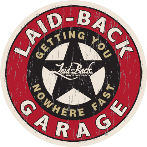 Garage Star Die Cut Sticker - Laid-Back