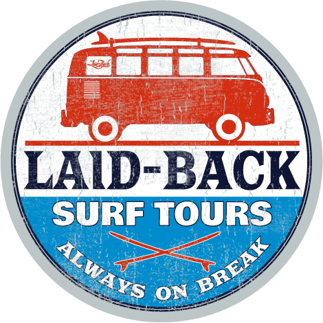 Nugget Surf Bus Die Cut Sticker - Laid-Back