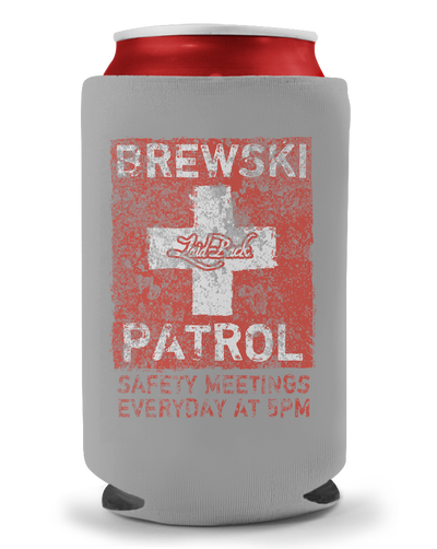 Brewski Patrol Koozie - Laid-Back