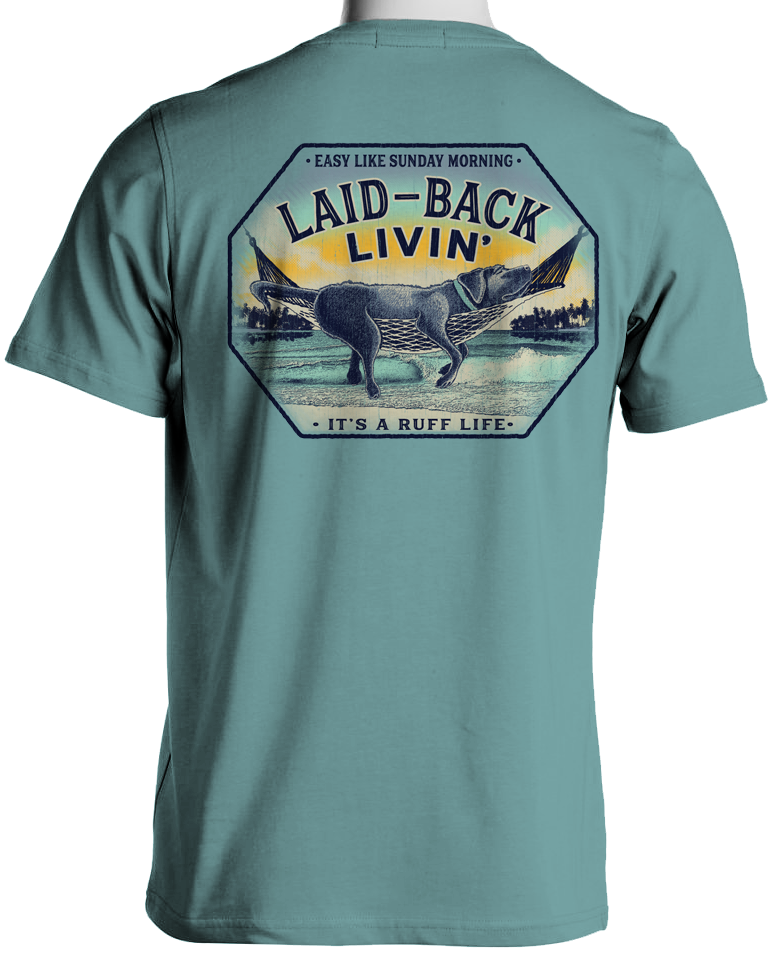 Flintstone Blk Lab Hammock T-Shirt