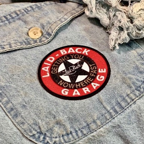 Garage Star Adhesive Embroidered Patch - Laid-Back