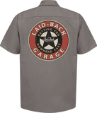 Garage Star Grey Mechanic Shirt - Laid-Back