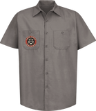 Garage Star Grey Mechanic Shirt - Laid-Back