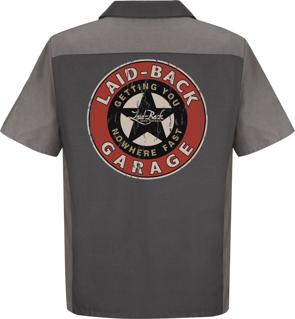 Garage Star 2-Tone Mechanic Shirt