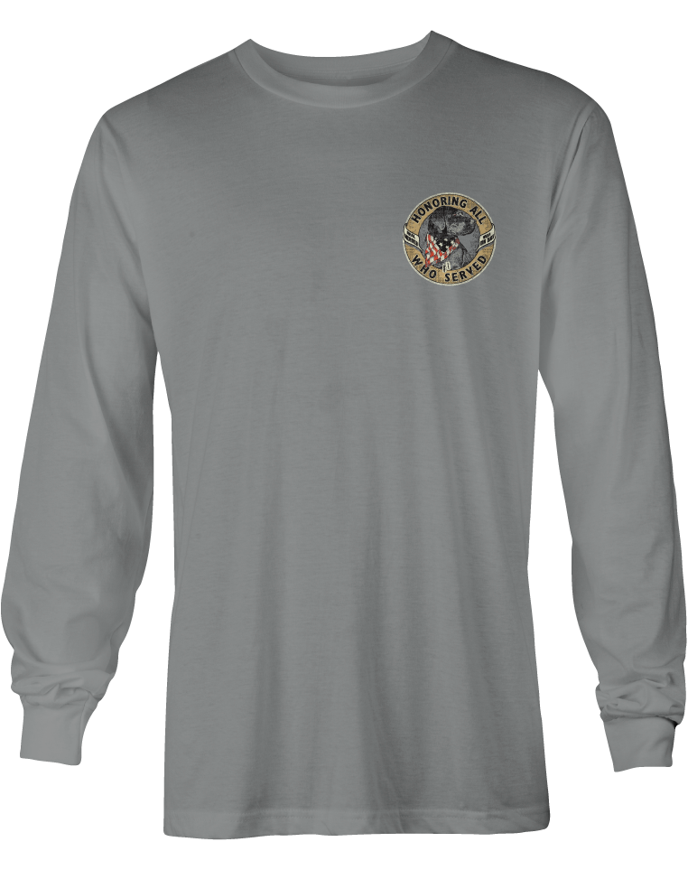 Industry Dog Tags Long Sleeve T-Shirt - Laid-Back
