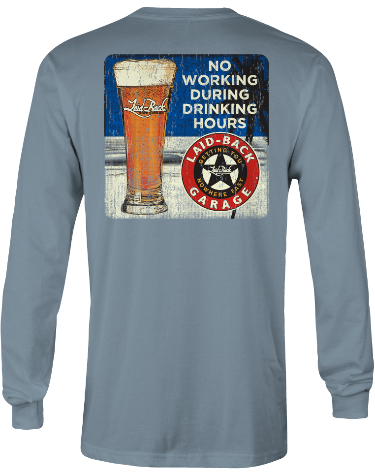 Motorway Beer Long Sleeve T-Shirt - Laid-Back