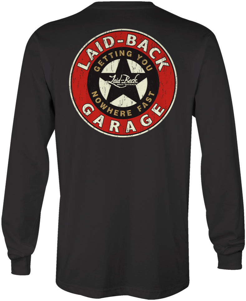 Garage Star Long Sleeve T-Shirt - Laid-Back