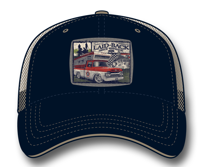 Republica Ford Truck Bass Softee Trucker Hat - Laid-Back