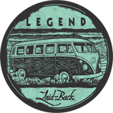 Ike Surf Bus Legend Die Cut Sticker