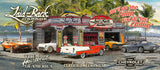 Beach Garage Chevy 55x24 Banner