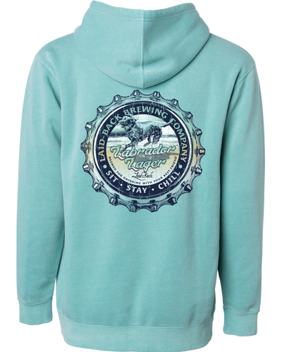 Bottle Cap Beach Lab Hoodie