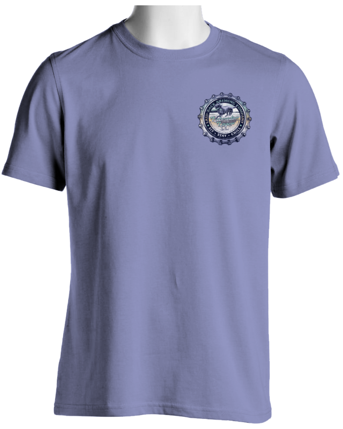 Bottle Cap Beach Lab T-Shirt