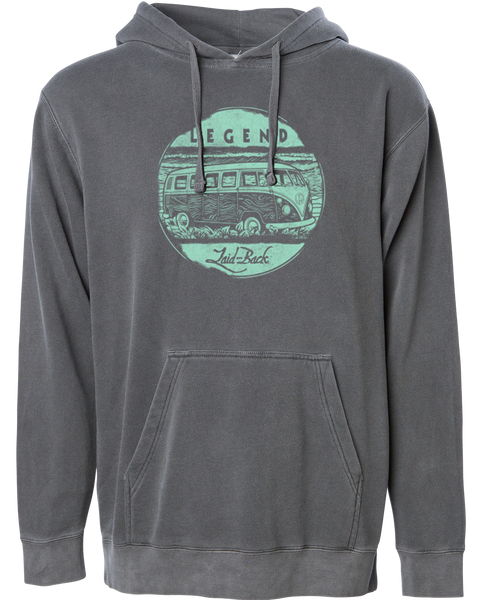 Ike Surf Bus Legend Hoodie | Iconic van life apparel by Laid-Back