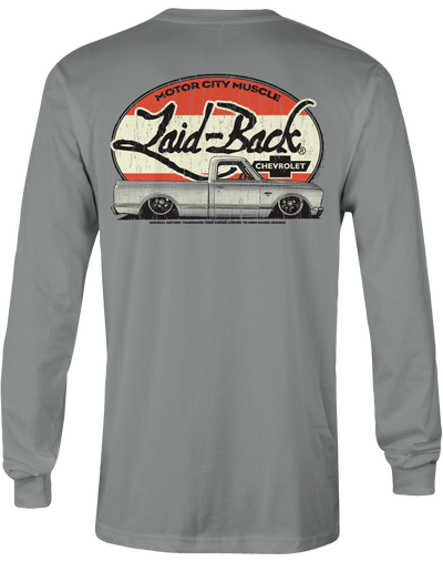 Halfway 67-72 Chevy Truck Long Sleeve T-Shirt