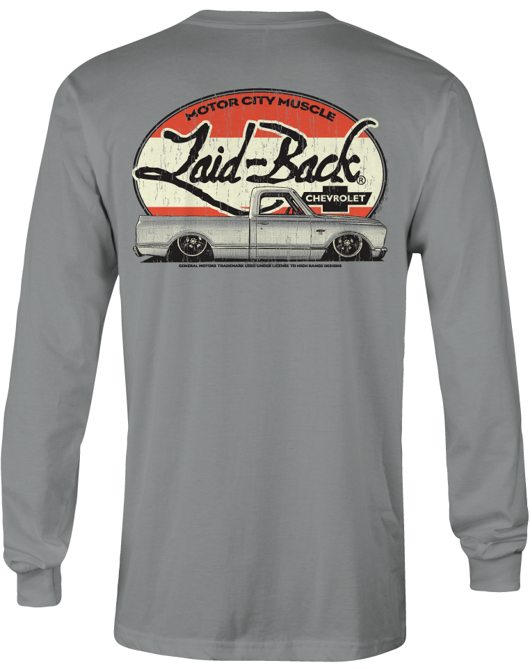 Halfway 67-72 Chevy Truck Long Sleeve T-Shirt