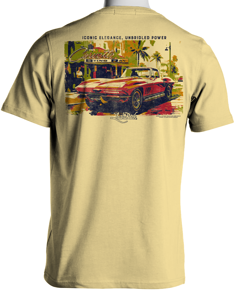 Chaos 65 Corvette Stingray T-Shirt - Laid-Back