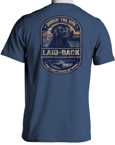 Foxhill Black Lab T-Shirt - Laid-Back