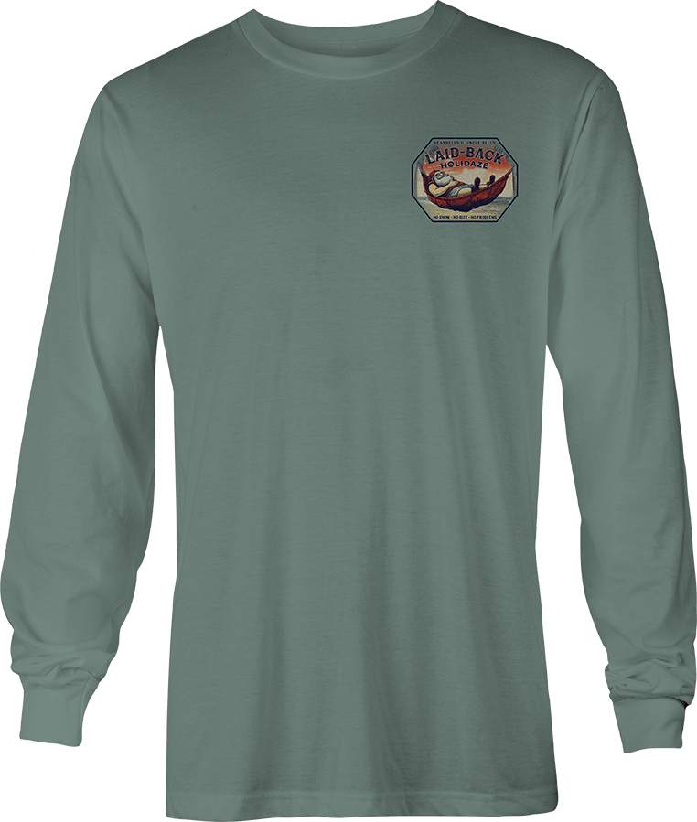 Flintstone Santa Long Sleeve T-shirt | Laid-Back | Limited Edition!