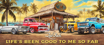 Ford Tiki Shack 55x24 Banner