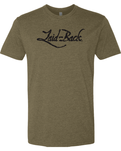 Laid-Back Logo US Flag T-Shirt