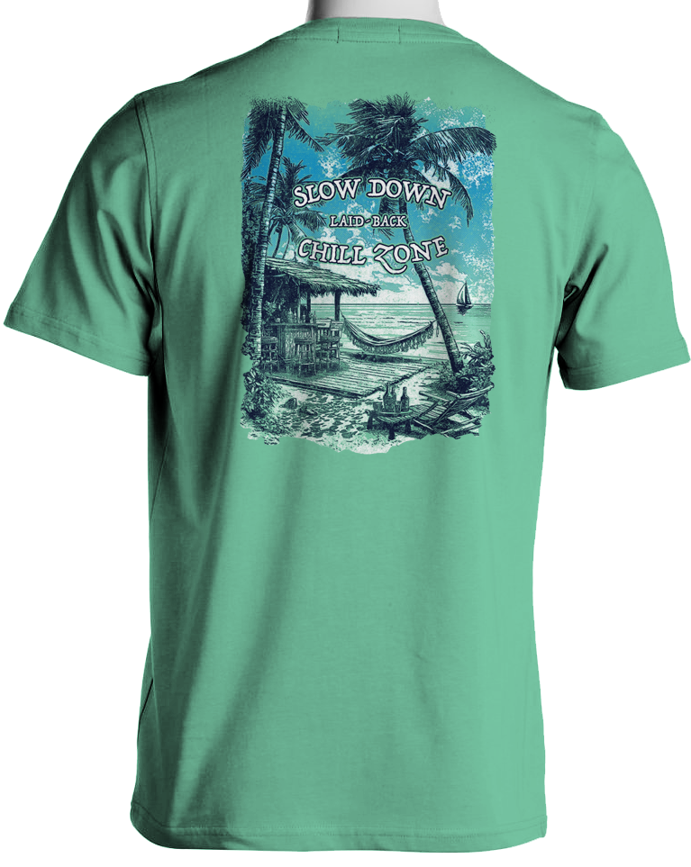 Pathfinder Hammock Beach T-Shirt | Chill Zone Apparel by Laid-Back