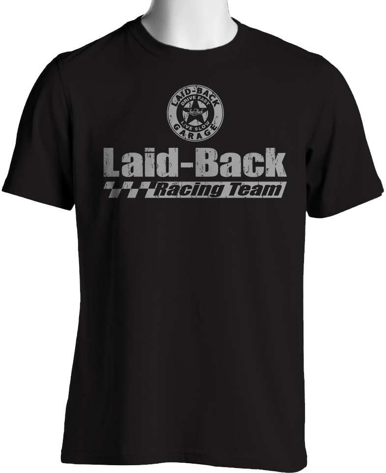 Laid-Back Racing Team T-Shirt | You always win when you're having fun!