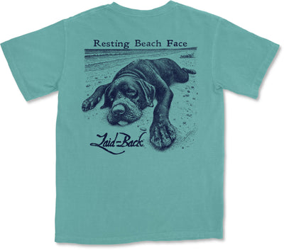 Resting Beach face T-Shirt
