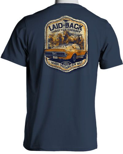 Soundtrack 66 Mustang Fastback T-Shirt - Laid-Back