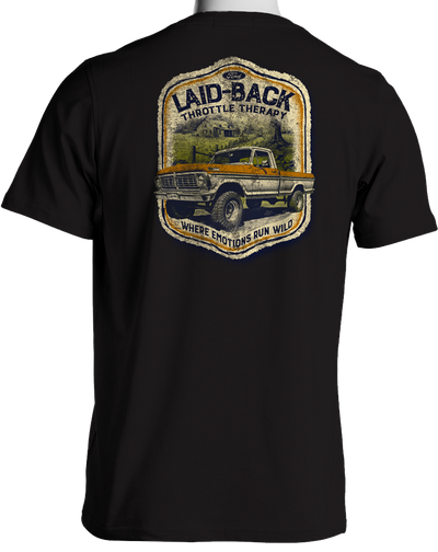 Soundtrack 70 Ford Truck T-Shirt - Laid-Back