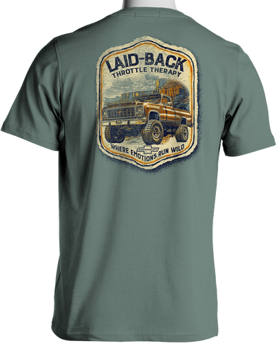 Soundtrack 80 Chevy Truck T-Shirt - Laid-Back