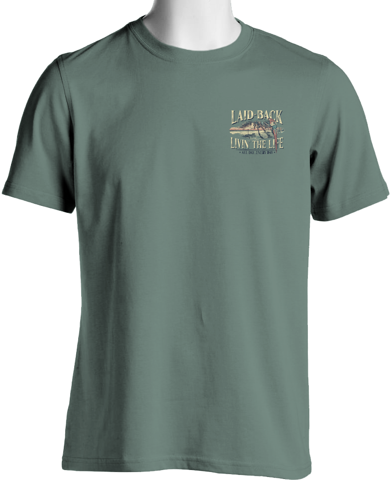 Toffee Tropical Parrot T Shirt Live The Life Every Day by Laid Back