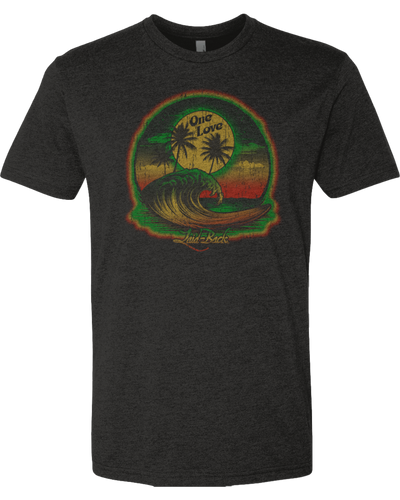 One Love Wave Palms T-Shirt