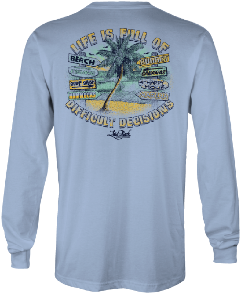 Palm Decisions Long Sleeve Performance Shirt