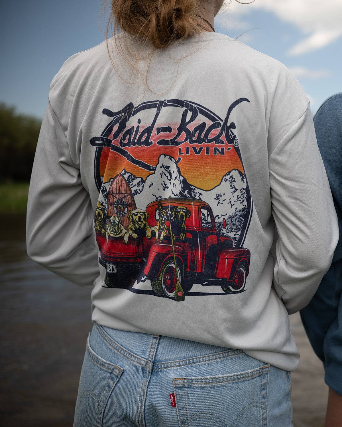 Reap Truck Dogs SUP Long Sleeve Performance Shirt