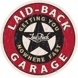 Garage Star Die Cut Sticker - Laid-Back