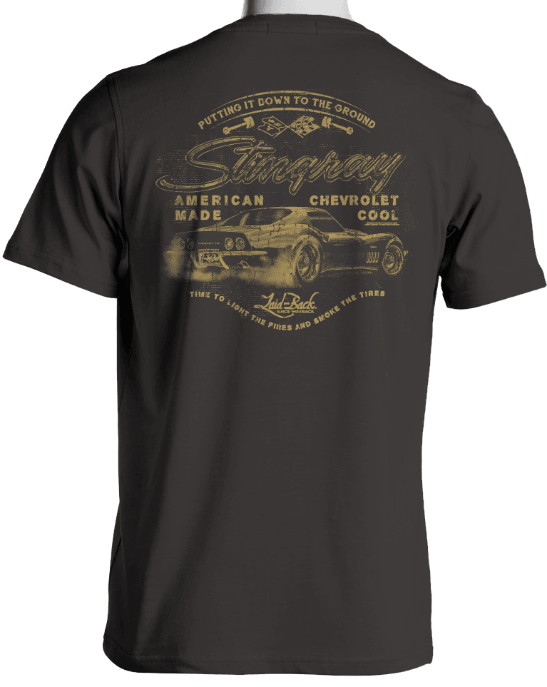 Burly 69 Corvette T-Shirt - Laid-Back