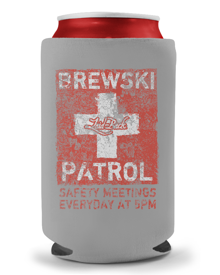 Brewski Patrol Koozie - Laid-Back