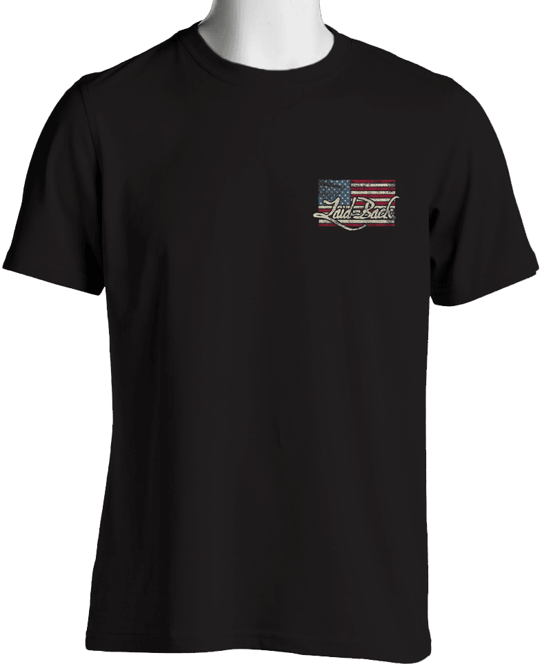 Cooler US Flag T-Shirt - Laid-Back