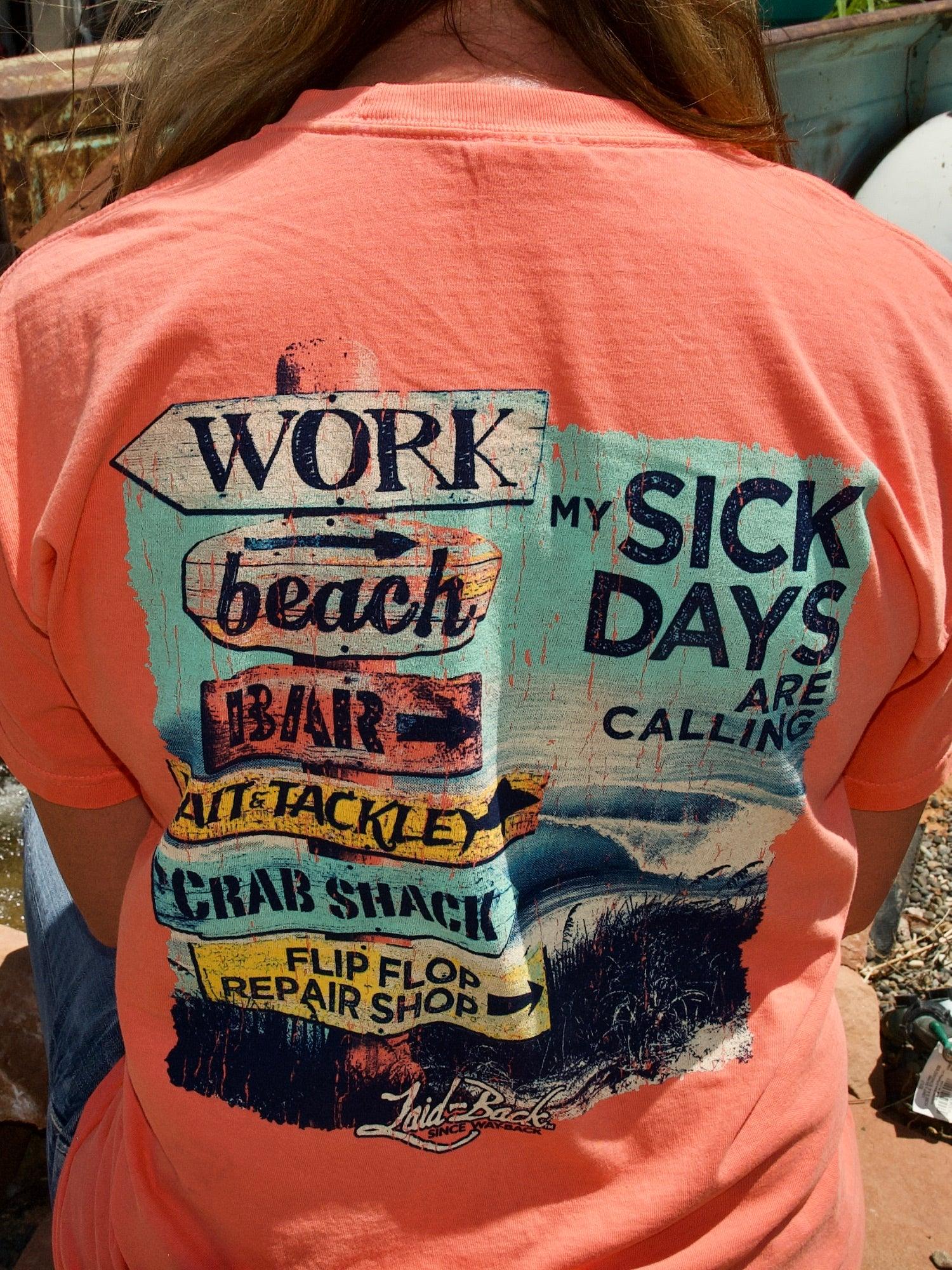 Beach Signs T-Shirt - Laid-Back