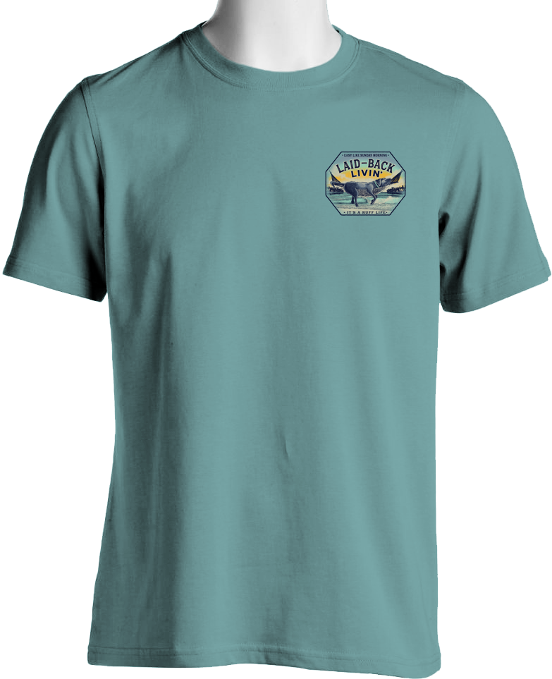 Flintstone Blk Lab Hammock T-Shirt - Laid-Back